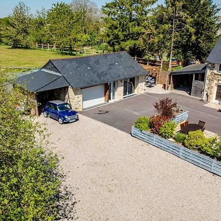Holiday home De Seulline - Votre Parenthese Nature Avec Etang Prive, Bain Nordique & Moments Petanque
